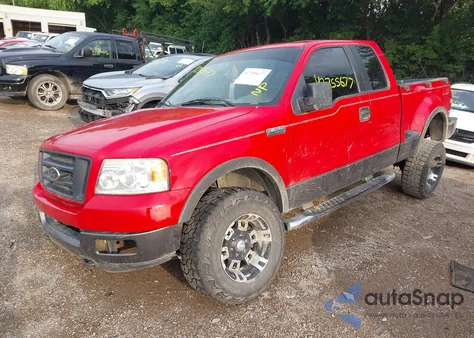 2005 Ford F-150 Fx4/Xlt z USA, uszkodzony, nr VIN 1FTPX04505KC12442